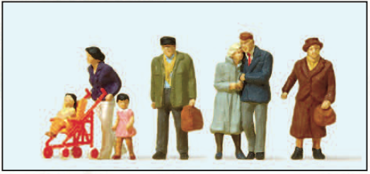 Passanten, Kinderwagen